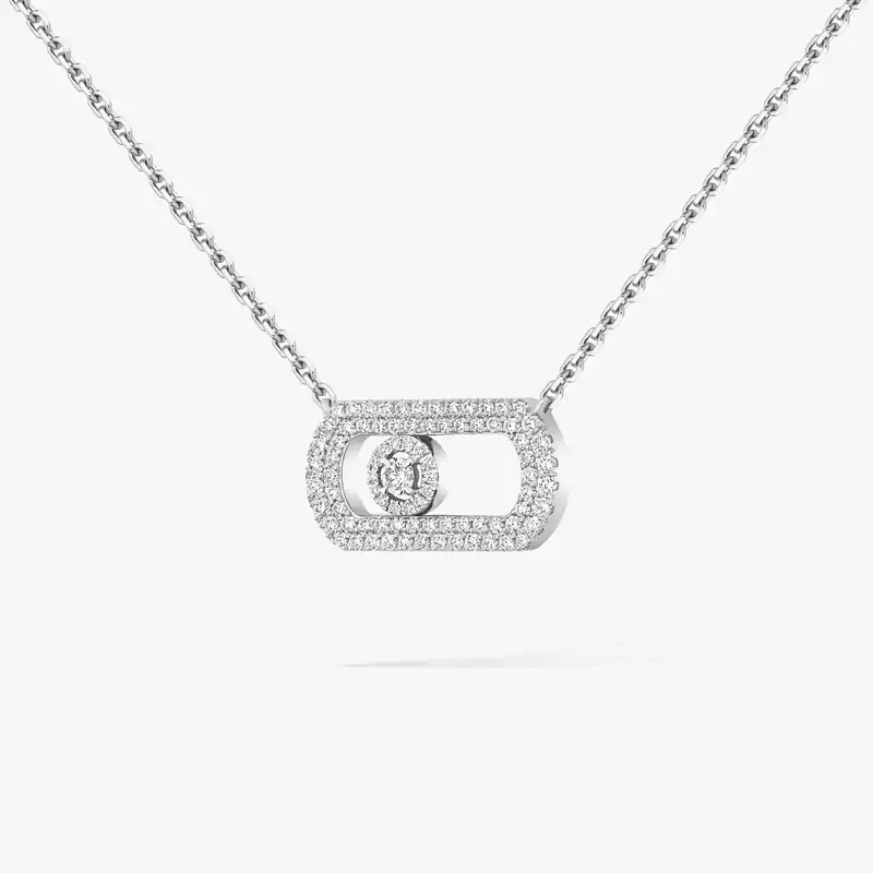 Necklace For Her White Gold Diamond So Move Pavé 12945-WG